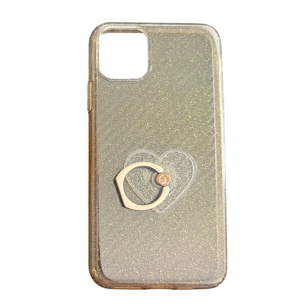Velvet Caviar iphone 11 Pro Max Stardust Clear Case with Grip Ring​​